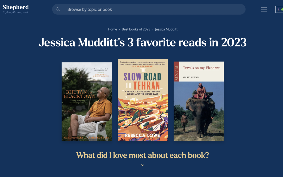 My favourite travel memoirs of 2023
